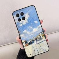Claude Monet Painting For Honor Magic 8 6 7 Pro Case For Honor 400 Lite 200 50 70 90 X8c X8b X9a X9b X9c X9d Win RT Honor 200 gray