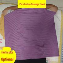 Pure Cotton Massage Towel & Bed Sheet for Beauty Salons 40*60 Hand Washable violetinė