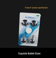 Aquarium Nano Bubble Diffuser - Silent Low Pressure Oxygen Pump