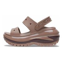 Crocs Classic Mega Crush Platform Lauko kvėpuojantys paplūdimio šlepetės Unisex Latte 207989-2Q9 38-39