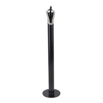 Barbell Plate Storage Holder Weight Rod Stand Tray for Fitness Arm Muscle Training Equipment black