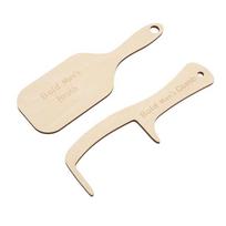 Balds Man Brush Funny Wooden Hairless Toothless Comb Blad Man Gag Gift Buffer Bold Head Polish Shiner Hair Brush Novelty 1 beige