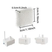 Round Arc Cotton Pet Water Fountain Filter Cartridge Single Pack