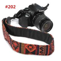New Colorful Vintage Hippie Style Camera Neck Shoulder Strap Belt Durable Cotton for Canon Nikon Sony SLR DSLR 202#