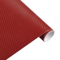 15x100cm 3D Carbon Fiber Vinyl Wrap Film Car Stickers Waterproof Self-adhesive Automobiles Motorcycle DIY Decoration Accessories 15x200cm brown