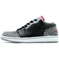Air Jordan 1 Phat Low 'Black Cement' 350571-061 42