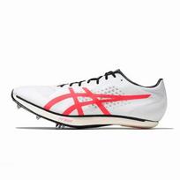 Asics SONICSPRINT ELITE 3 Low Top Running Shoes Unisex White Red - 1093A258-100 EU 39.5