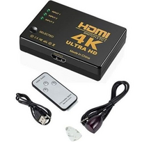 „Blackmoon“ (9709) HDMI 4K jungiklis su nuotolinio valdymo pultu