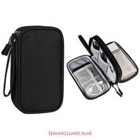 Travel Portable Digital Product Storage Bag Multi-Grids Usb Data Cable Organizer Office Headset Charging Treasure Box Bag juoda