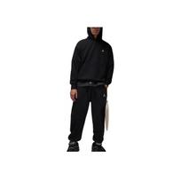 Jordan Brooklyn Fleece Kvėpuojantis megztos sportinės kelnės Vyriškos kelnės Juodos Baltos FV7279-010 S black