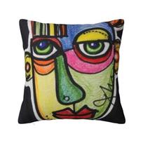 Pablo Picasso Throw Pillow for Sofa Luxury Cushion Cover Soft Pillowcase 30x30cm 12x12in black