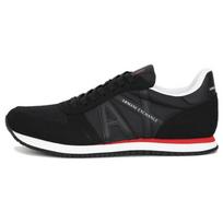 Armani Exchange Rio Mesh Low-Top Casual Sneakers Men sneakers Black XUX017XCC6800002 45