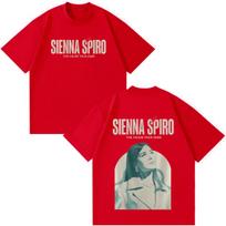 Sienna Spiro Mano namų turas 2026 Grafinis marškinėlis Unisex Unisex Vintažinės mados marškinėlis Trumpomis rankovėmis Laisvalaikio medvilniniai marškinėliai Gerbėjų dovanos S