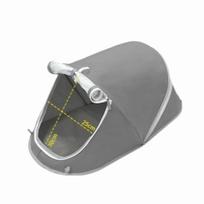 Removable Dog Tent Bed Breathable Semi-enclosed Cat House Lightweight Foldable Pet Tent  Puppy pilka