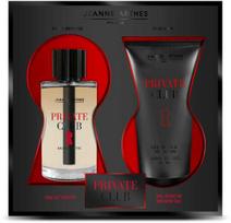 Jeanne Arthes Private Club rinkinys vyrams (EDT100ml / plaukų ir kūno šampūnas 150ml)