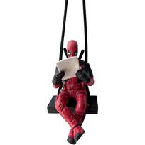 1 vnt. Deadpool automobilio svyruoklės papuošalas veidrodėliui pakabinti, automobilio interjero aksesuarai black
