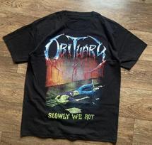 Obituary Juosta Lėtai mes pūname Unisex Marškinėliai Visas Dydis S-5XL M gray