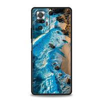 Phone Case For Xiaomi Redmi Note 14 13 12 Pro Plus 5G 9S 9 10 11 4G 14C 13C 12C 10C 9C 9A Soft Cover Seaside Scenery Wave Beach Redmi Note 13 Pro 5G