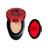 Armani makeup set Glazed Red Diamond Red Cushion Natural Color Glazed Red Diamond Cushion #04 Suitable for natural skin tone + replacement core raudona