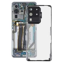 For Samsung Galaxy S20 Ultra SM-G988 SM-G988U SM-G988U1 SM-G9880 SM-G988B/DS SM-G988N/B/W Glass Transparent Battery Back Cover