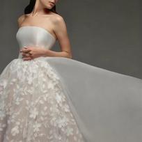 Pretty Wedding Dress Customized Strapless Sleeveless Exquisite Lace Ankle Length Corset Bridal Gown Vestido De Noiva S