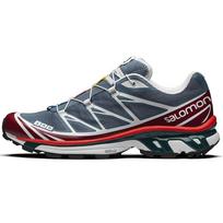 SALOMON XT 6 Fabric Low top Outdoor Shoes Unisex Blue Red L41317100 44