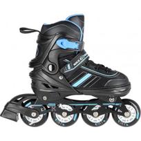 NILS Extreme _7288063 NH18191 2in1 BLACK-BLUE SIZE M. L(39-43) INLINE SKATES WITH D