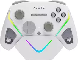 Ajazz GP100S belaidis su įkrovimo stotele balta