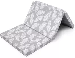 Sulankstomas čiužinys lovytei New Baby STANDARD 120x60x5 cm plunksna