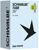 Schwalbe 26" AV12S 25/40 - 559 Inner Tube, 40 mm, Presta Valve