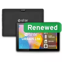 ESTAR Renewed Grade A | 10.1 URBAN Planšetė 4GB | Juodas | 64GB | Android