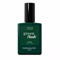 Manucurist Žalias Flash Nagų lakas lakier do paznokci Emerald 15ml