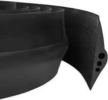 Garažo Grindų Sandariklis Juoda 75 x 12 mm 3 m EPDM guma