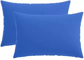 Pagalvėlės užvalkalas 2 pcs HEERLEN Karališka mėlyna 50 x 75 cm
