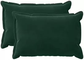 Pagalvėlės užvalkalas 2 pcs HOUTEN Tamsiai žalia 50 x 80 cm