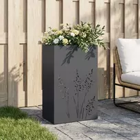 Sodo vazonas Antracito 50 x 30 x 75 cm Šaltai valcuotas plienas