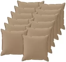 Pagalvėlės užvalkalas 12 vnt. HOUTEN Taupe 50 x 50 cm