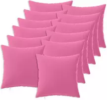 Pagalvėlės užvalkalas 12 pcs HEERLEN Rožinė 50 x 50 cm