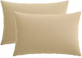 Pagalvėlės užvalkalas 2 pcs HEERLEN Smėlio 50 x 80 cm