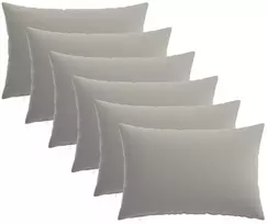 Pagalvėlės užvalkalas 6 pcs HEERLEN Pilka 50 x 70 cm