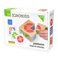 Igroteco loginės kaladėlės pagal paveikslėlį