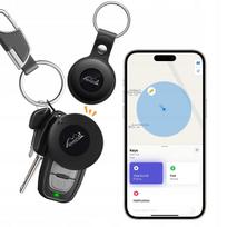 Lifemate Life Tag GPS ieieškiklis raktams, dviračiui, automobiliui, šuniui su dėklu, skirtas Apple iPhone