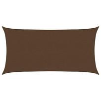 vidaXL Uždanga nuo saulės, rudos spalvos, 2x4m, HDPE, 160g/m²