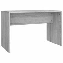 vidaXL Kosmetinio staliuko kėdutė, pilka ąžuolo, 70x35x45cm, mediena