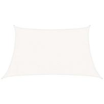 vidaXL Uždanga nuo saulės, baltos spalvos, 3/4x2m, HDPE, 160g/m²