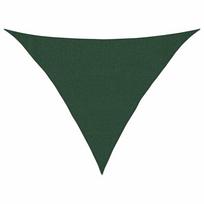 vidaXL Uždanga nuo saulės, tamsiai žalia, 3x3x4,2m, HDPE, 160g/m²