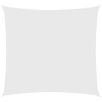vidaXL Uždanga nuo saulės, balta, 3,6x3,6m, oksfordo audinys
