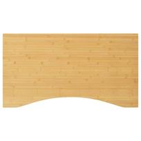 vidaXL Rašomojo stalo stalviršis, 110x60x2,5cm, bambukas