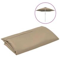 vidaXL Pakaitinis audinys lauko skėčiui nuo saulės, taupe, 300cm