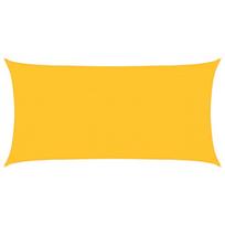 vidaXL Uždanga nuo saulės, geltonos spalvos, 2,5x5m, HDPE, 160g/m²